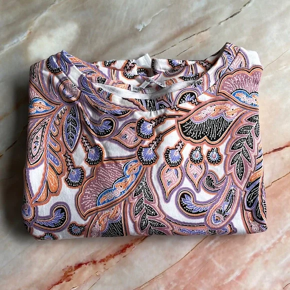 CARTEL & WILLOW | Willa Sweat in paisley boho print - Picture 4 of 12